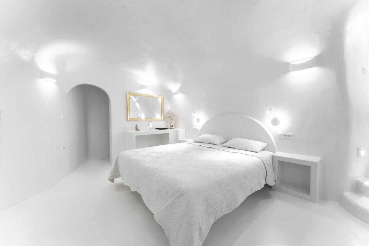 Sun Naam Home Santorini With Heated Jacuzzi Karterados  Bagian luar foto