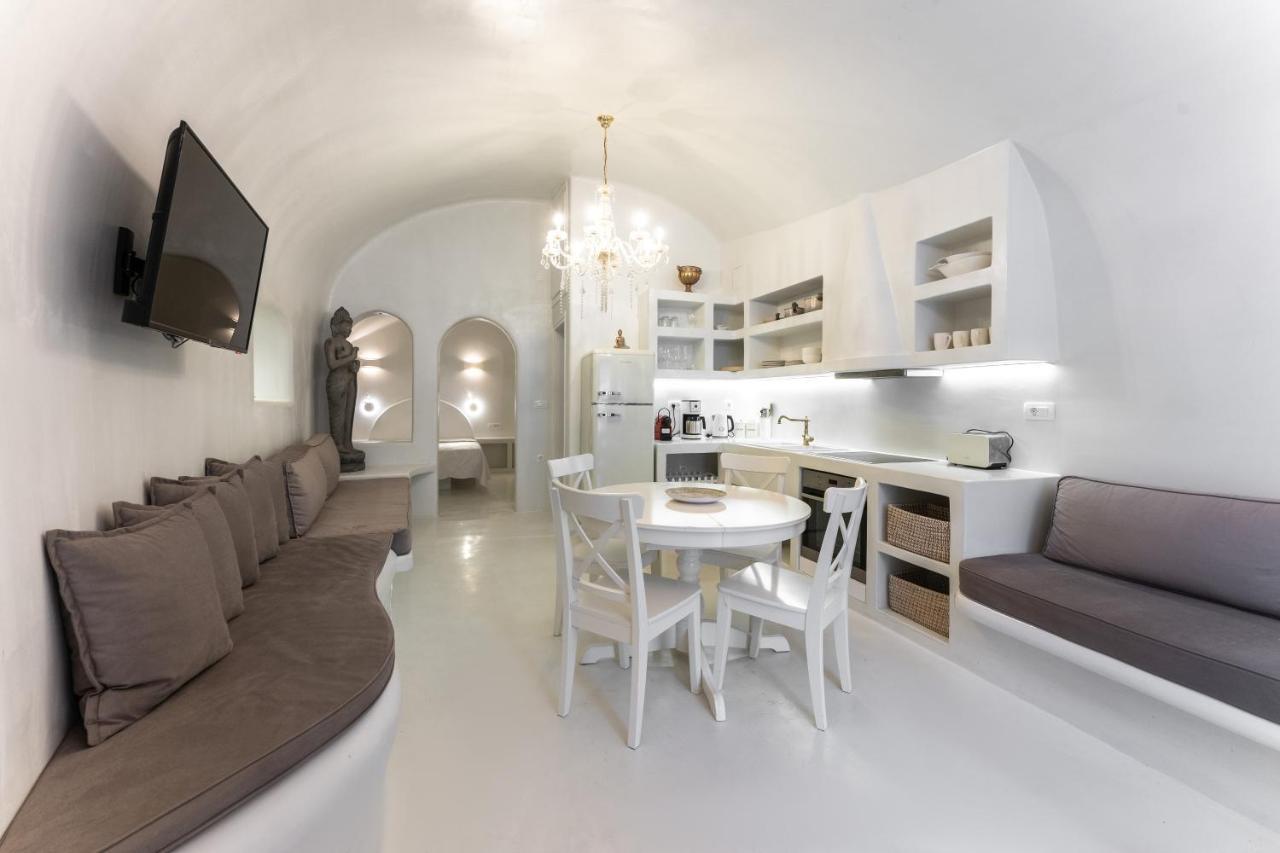 Sun Naam Home Santorini With Heated Jacuzzi Karterados  Bagian luar foto
